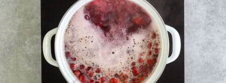 кисель из замороженной вишни. Шаг 5