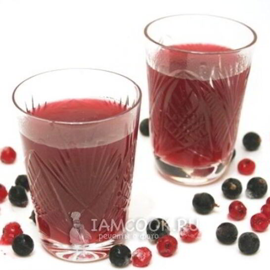 Рецепт киселя из замороженных ягод