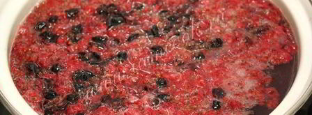 кисель из замороженных ягод. Шаг 5