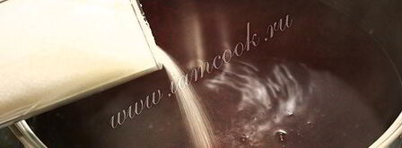 кисель из замороженных ягод. Шаг 7