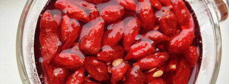 льняной кисель с ягодами годжи. Шаг 5