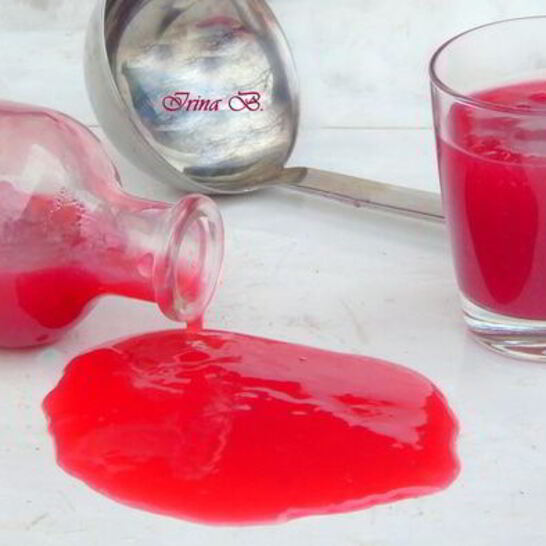 Рецепт малинового киселя