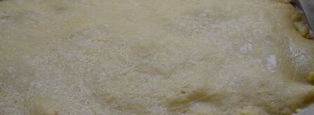 пляцок яблоки под кисельным небом. Шаг 11