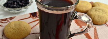 черничный кофе. Шаг 9