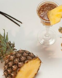 Кофе с ананасом