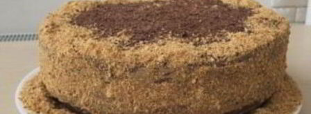 очень простой кофейный торт. Шаг 10