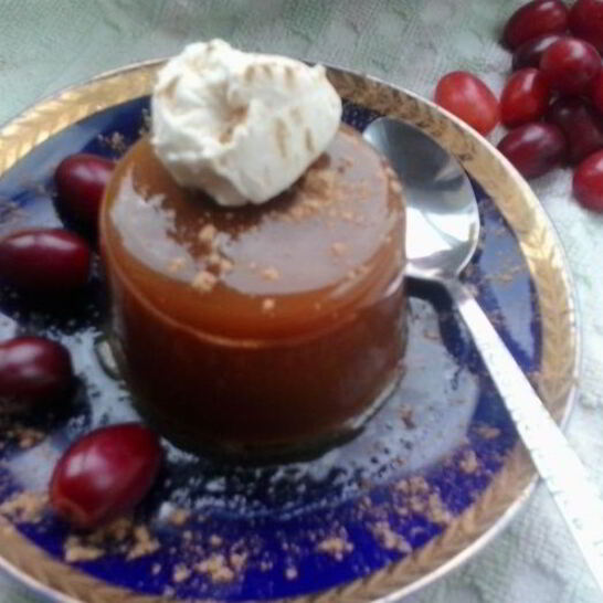 Рецепт желе кофе со сливками