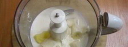 коктейль с зеленым бананом. Шаг 4