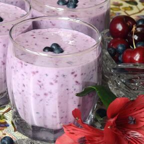 Коктейли из кефира