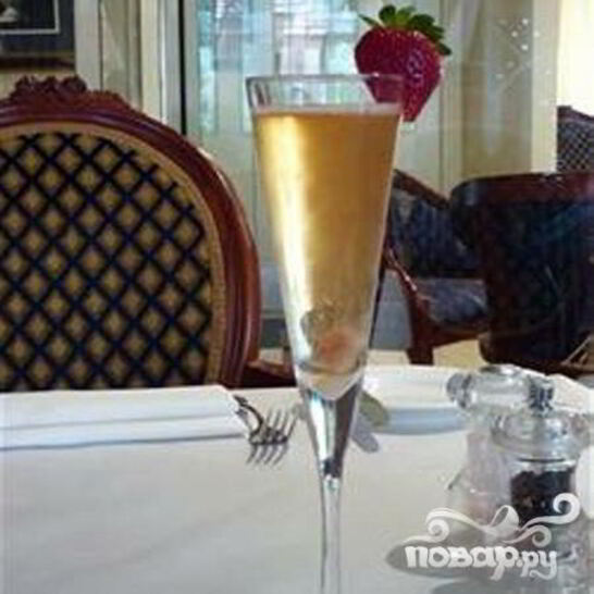 Рецепт коктейля с игристым вином