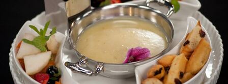 фондю из шоколада с лаймом и джином. Шаг 6