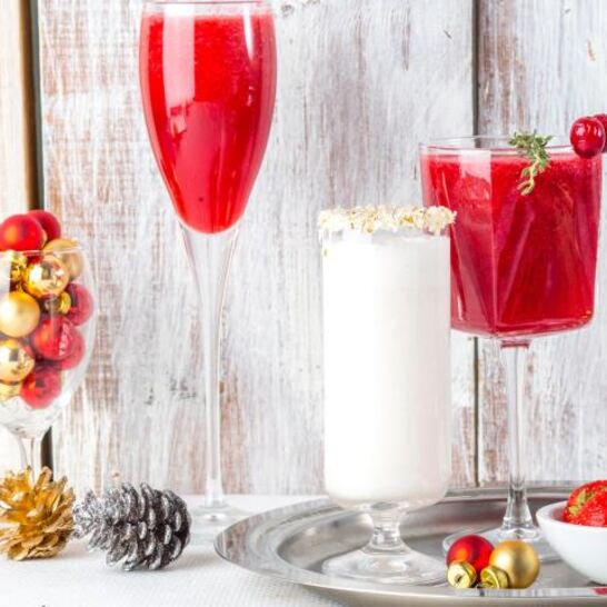 Рецепт праздничных коктейлей