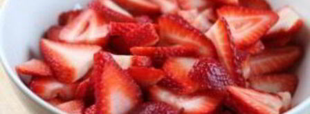 весенний клубничный коктейль. Шаг 3