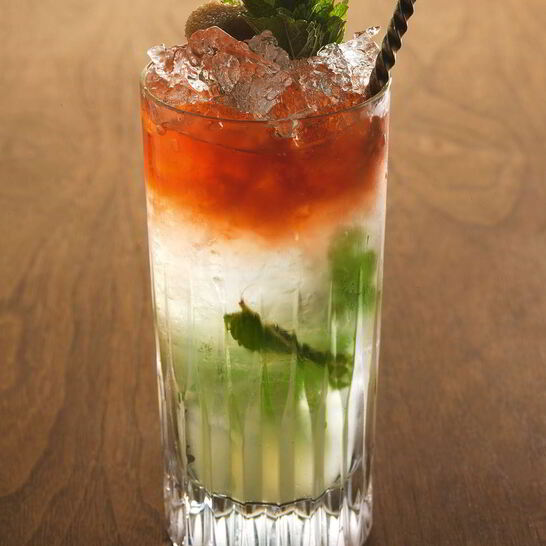 Рецепт коктейля квинс-парк-свизл