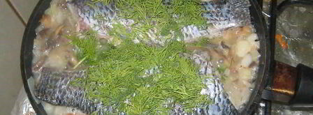 рыба в сливочном масле с вином и чесноком. Шаг 6