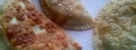 чебуреки из заварного теста с водкой. Шаг 8