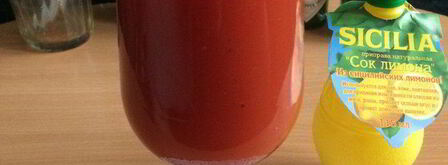 коктейль кровавый бык. Шаг 9