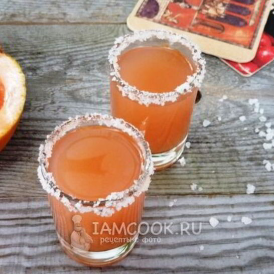 Рецепт коктейля соленого пес