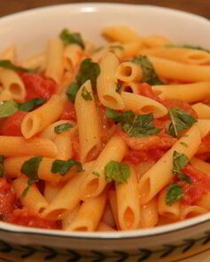 Макароны с водкой