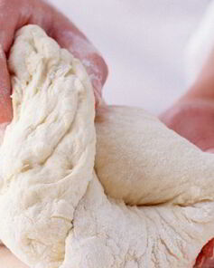 Тесто с водкой