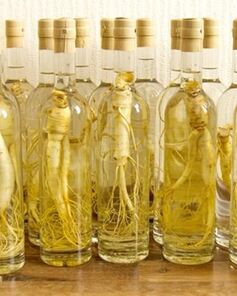 Водка с женьшенем