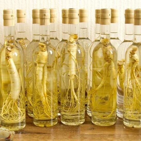 Рецепт водки с женьшенем