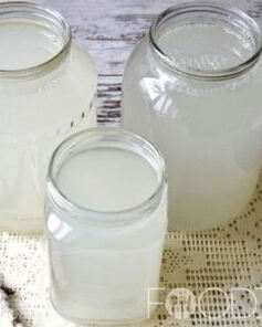 Березовый квас с ячменем