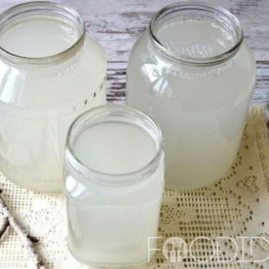 Рецепт березового кваса с ячменем