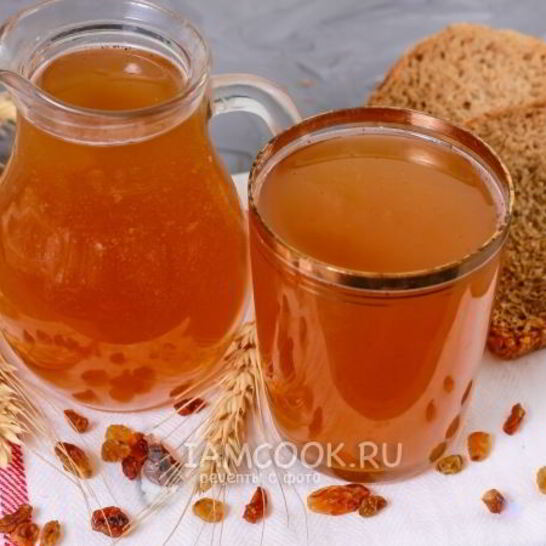 Рецепт хлебного кваса из березового сока