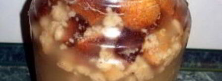 квас из сухарей без дрожжей. Шаг 4