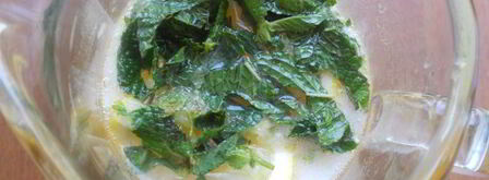 абрикосовый лимонад с мятой. Шаг 7