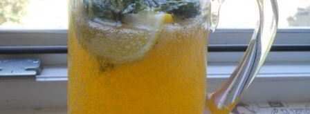 абрикосовый лимонад с мятой. Шаг 8