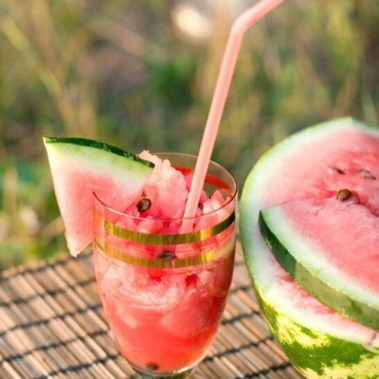 Рецепт арбузного лимонада с базиликом