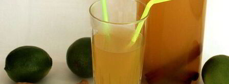 имбирно-лаймовый лимонад на основе зеленого чая. Шаг 4