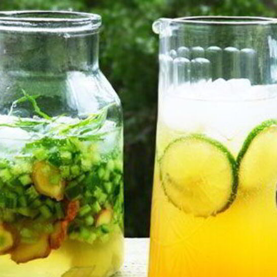 Рецепт лаймового лимонада с жасмином и зеленым чаем