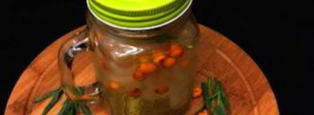 лимонад из тархуна и облепихи. Шаг 9