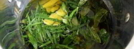 лимонад из тархуна, лимона и мяты. Шаг 5