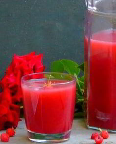 Малиновый лимонад Роза Марокко