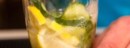 огуречно-базиликовый лимонад. Шаг 7