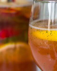 Яблочный лимонад с мятой