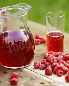 Малиновый сироп на зиму