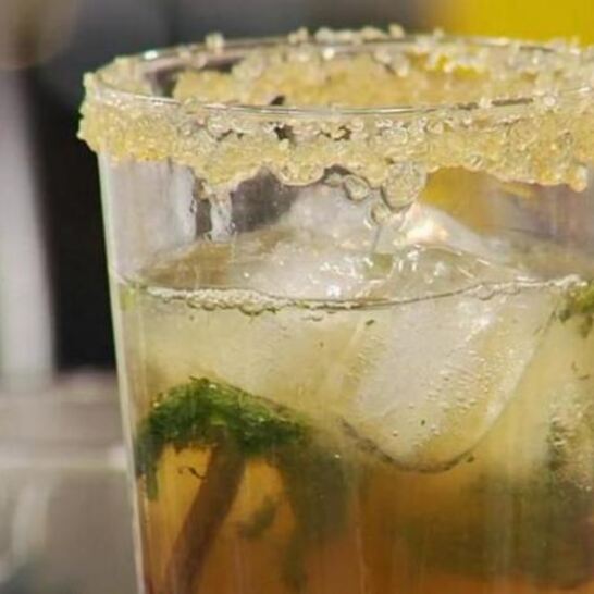 Рецепт безалкогольного карамельного коктейля мохито