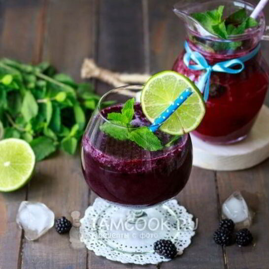Рецепт ежевичного мохито