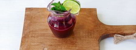 ежевичный мохито. Шаг 9