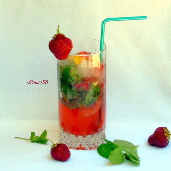 Рецепт клубничного мохито