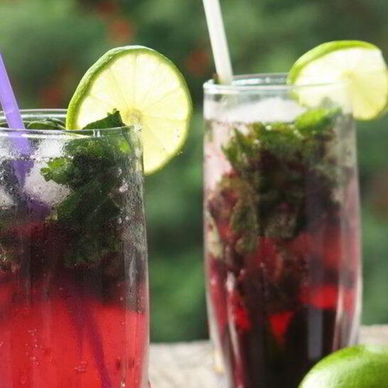 Рецепт мохито ежевичного