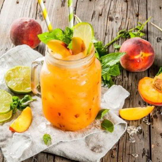 Рецепт персикового мохито