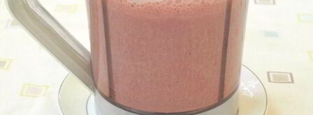 клубнично-шоколадный молочный коктейль. Шаг 5