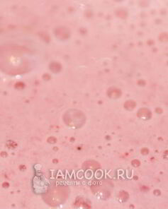 Молочный клубничный коктейль