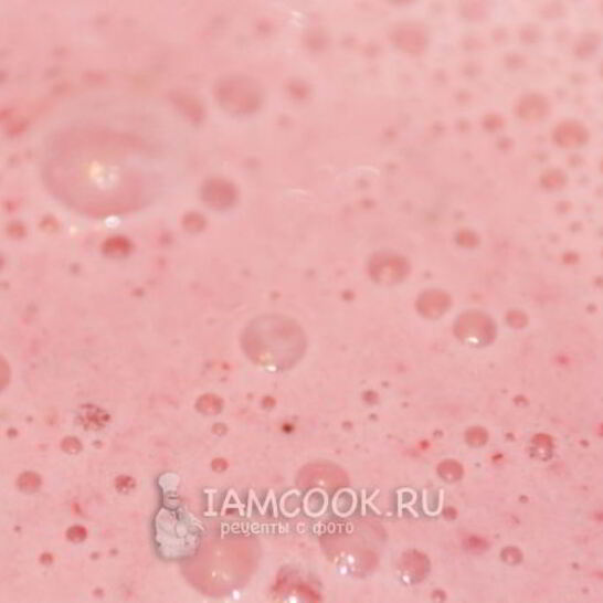 Рецепт молочного клубничного коктейля